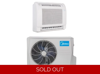 Midea 12K-Btu 24.7 SEER2 Console Mini Split Heat Pump (-13°F) E-Star: 12.7 EER/11 HSPF (R454B)